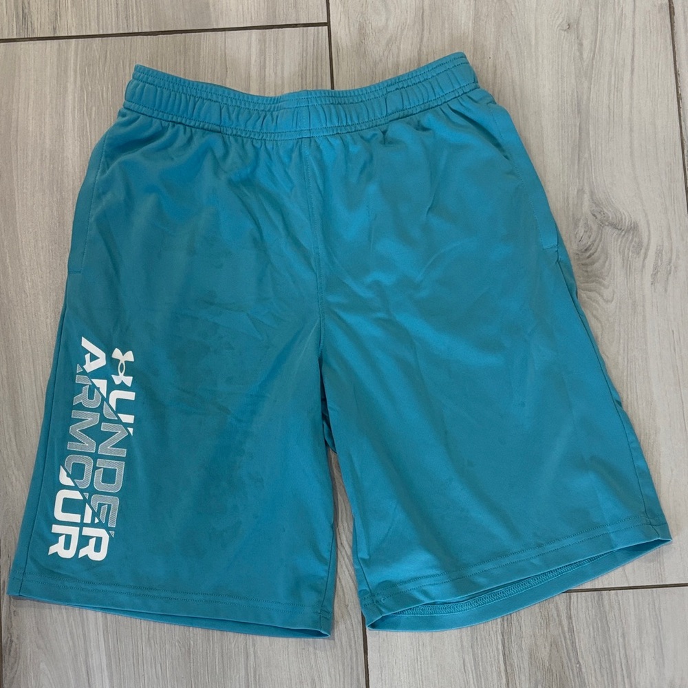 Under Armour Boy’s Blue Athletic Shorts
